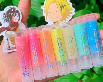 Anime Inspired Lip Balm | Anime Inspired Chapstick | Hydrating Lip Balm