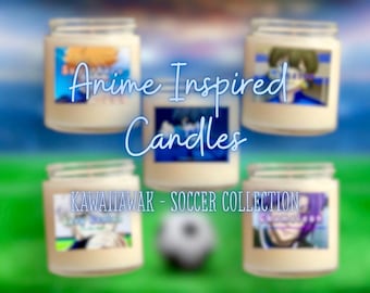 Anime Inspired Candles | Anime Candles | Custom Anime Candles | Customizable Anime Candles | Masculine and Feminine Scents | Graduation Gift