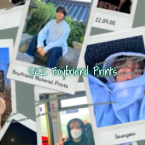 Kpop•Boyfriend Style Prints | Kpop Mini Prints | Custom Kpop Film Prints | Kpop Instant Mini Prints | Kpop Instant Film Prints