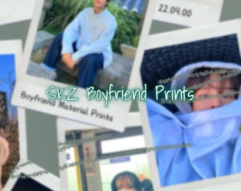 Kpop•Boyfriend Style Prints | Kpop Mini Prints | Custom Kpop Film Prints | Kpop Instant Mini Prints | Kpop Instant Film Prints