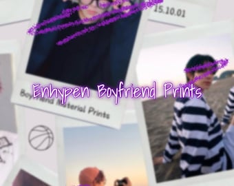 Kpop•Boyfriend Style Mini Prints | Mini Prints | Custom Kpop Film Prints | Kpop Instant Mini Prints | Kpop Instant Film Prints
