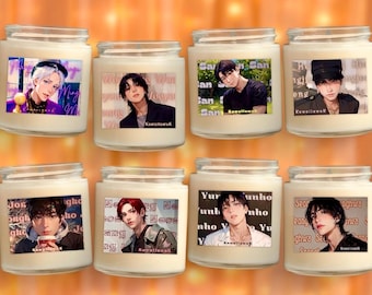 Kpop Bias Inspired Candles | Kpop Inspired Candle | Custom Kpop Candles | Customizable Kpop Candles | Kpop Wax Melts | Graduation Gifts