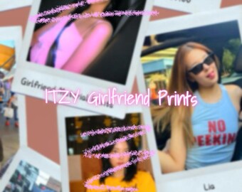 Kpop•Girlfriend Style Mini Prints | Mini Prints | Custom Kpop Film Prints | Kpop Instant Mini Prints | Kpop Instant Film Prints
