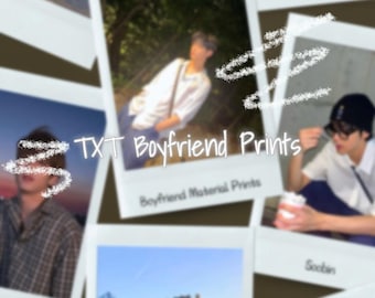Kpop•Boyfriend Style Prints | Kpop Mini Prints | Custom Kpop Film Prints | Kpop Instant Mini Prints | Kpop Instant Film Prints