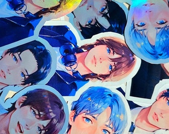 TXT•Bias Stickers | Kpop Stickers | Kpop Inspired Stickers | Water Bottle Stickers | Laptop Decal | Holographic Stickers