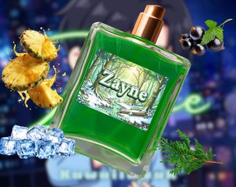 Zayne•Perfume | L•A•D•S Inspired Perfume | Cedar, Rain, Vanilla, Pineapple, Vetiver | Body Oils | Body Mist | Masculine Perfume