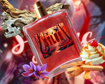 Sylus Perfume | L•A•D•S Inspired Perfume | Woods, Musk, Leather, Saffron, Caramel, Vanilla | Body Oils | Body Mist | Masculine Perfume