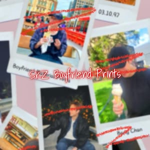 Kpop•Boyfriend Style Prints | Kpop Mini Prints | Custom Kpop Film Prints | Kpop Instant Mini Prints | Kpop Instant Film Prints