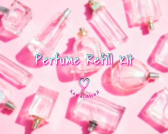 Perfume Oil & Body Oil Refill Kit | Anime Inspired | LADS Inspired | Kpop Inspired | Body Oil Refill | Perfume Oil Refill