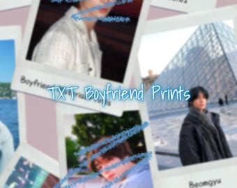 Kpop•Boyfriend Style Prints | Kpop Mini Prints | Custom Kpop Film Prints | Kpop Instant Mini Prints | Kpop Instant Film Prints