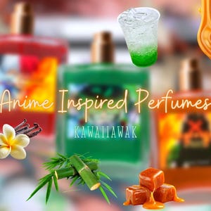 NEW Anime Inspired Fragrances | Anime Perfumes | Anime Body Mists | Anime Body Scrubs | Anime Body Butters