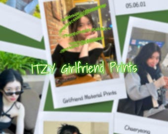 Kpop•Girlfriend Style Mini Prints | Mini Prints | Custom Kpop Film Prints | Kpop Instant Mini Prints | Kpop Instant Film Prints