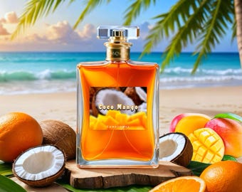 Coconut•Mango Perfume | Coconut•Mango Body Oil | Perfume Oil | Body Mist | Beach Scents