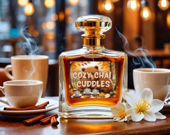 Cozy•Chai•Cuddles Perfume | Vanilla•Chai Body Oil | Cinnamon•Buns Perfume Oil | Body Mist | Bakery Scents