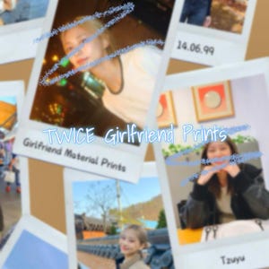 Kpop•Girlfriend Style Mini Prints | Mini Prints | Custom Kpop Film Prints | Kpop Instant Mini Prints | Kpop Instant Film Prints
