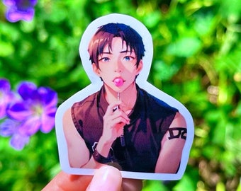 BangChan•Lollipop•Kpop Stickers | StrayKids•Inspired Stickers | Kpop Inspired Stickers | Kpop Stickers | Laptop Decal | Holographic Stickers