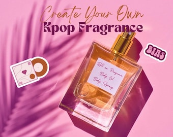 Custom Kpop Inspired Perfume | Custom Kpop Inspired Body Mists | Custom Kpop Fragrances | Kpop Body Spray | Kpop Perfume