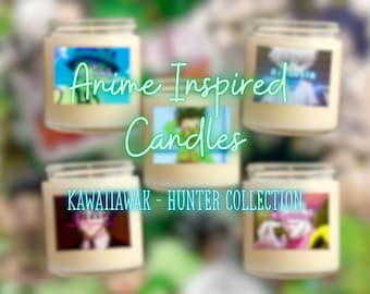 Anime Inspired Candles | Anime Candles | Custom Anime Candles | Customizable Anime Candles | Masculine and Feminine Scents | Graduation Gift