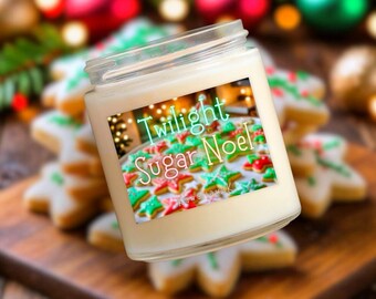Twilight•Sugar Candle | Limited Edition | Natural Soy Candle | Winter Candle | Christmas Candle | Sugar•Cookie Candle