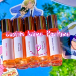 Custom Anime Inspired Perfume | Custom Anime Inspired Body Mists | Custom Anime Fragrances | Anime Body Spray | Anime Perfume
