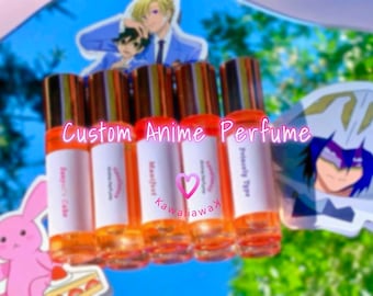 Custom Anime Inspired Perfume | Custom Anime Inspired Body Mists | Custom Anime Fragrances | Anime Body Spray | Anime Perfume