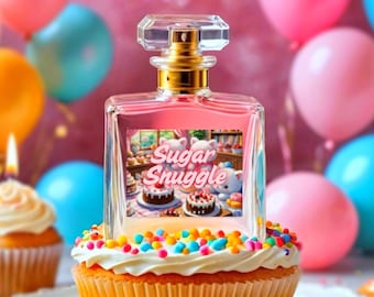 Sugar•Snuggle Perfume | Birthday•Cake Perfume Oil | Strawberry Perfume Oil | Vanilla Perfume | Body Mist | Sweet Scents