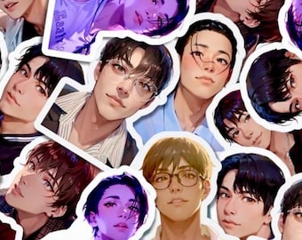 Ateez•Bias Stickers | Kpop Stickers | Kpop Inspired Stickers | Water Bottle Stickers | Laptop Decal | Holographic Stickers