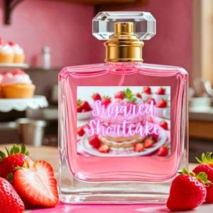 Sugared•Shortcake Perfume | Strawberry•Poundcake Body Oil | Perfume Oil | Body Mist | Sweet Scents