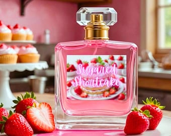 Sugared•Shortcake Perfume | Strawberry•Poundcake Body Oil | Perfume Oil | Body Mist | Sweet Scents