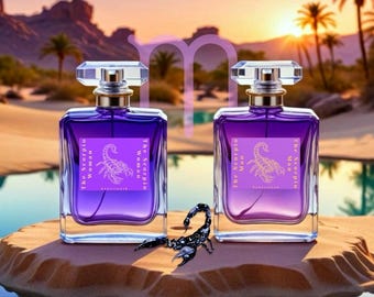 The Scorpio Zodiac Perfume Oil | Water Sign | Astrology Perfume | NightLily, Spices, BayRum | Masculine & Feminine Scents