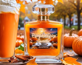 Limited Edition | Pumpkin•Sweetie Perfume Oil | Fall Perfume Oil | Pumpkin Perfume | Cinnamon Perfume | Coffee Perfume | Body & Room Spray