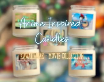 NEW Anime Inspired Candles | Anime Candles | Custom Anime Candles | Customizable Anime Candles | Masculine and Feminine Scents