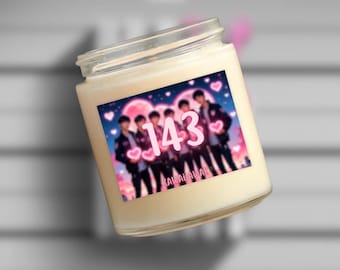 Kpop Inspired Candle | Kpop Inspired Candles | Custom Kpop Candles | Customizable Kpop Candles | Kpop Wax Melts | Graduation Gifts
