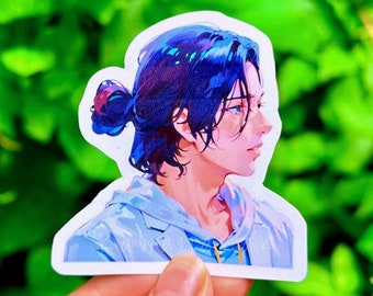 Jake•Man•Bun Kpop Stickers | Enhypen•Inspired Stickers | Kpop Inspired Stickers | Kpop Stickers | Laptop Decal | Holographic Stickers