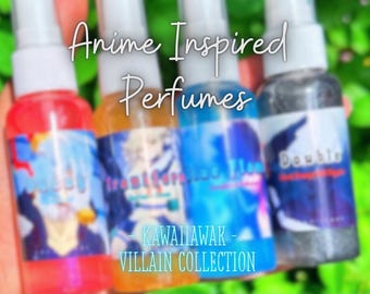 NEW Anime Inspired Fragrances | Anime Perfumes | Anime Body Mists | Anime Body Scrubs | Anime Body Butters