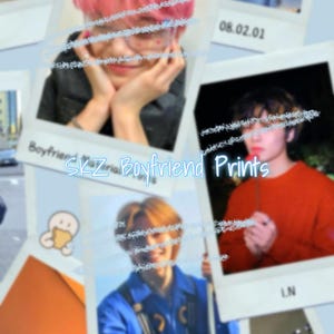 Kpop•Boyfriend Style Prints | Kpop Mini Prints | Custom Kpop Film Prints | Kpop Instant Mini Prints | Kpop Instant Film Prints