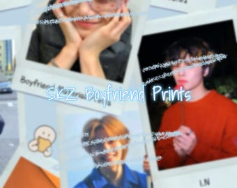 Kpop•Boyfriend Style Prints | Kpop Mini Prints | Custom Kpop Film Prints | Kpop Instant Mini Prints | Kpop Instant Film Prints