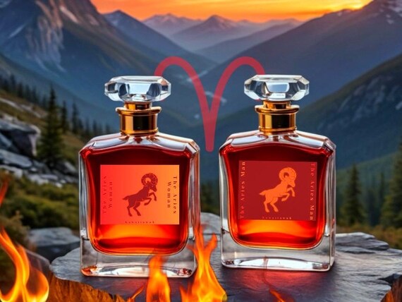 The Aries Zodiac Perfume Oil | Fire Sign | Astrology Perfume | Woods, Patchouli, Resin | Masculine & Feminine Scents