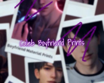 L•A•D•S Boyfriend Style Mini Prints | Game Inspired Prints | Sylus | Rafayel | Zayne | Xavier | Caleb | Film Prints