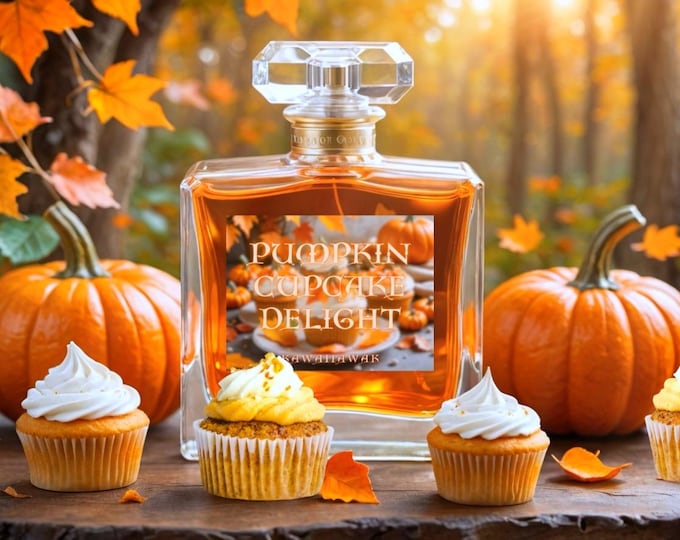 Featured listing image: Limited Edition | Pumpkin•Cupcake Perfume Oil | Fall Perfume Oil | Pumpkin Perfume | Vanilla Perfume | Gourmand Perfume | Body & Room Spray