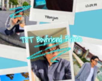 Kpop•Boyfriend Style Prints | Kpop Mini Prints | Custom Kpop Film Prints | Kpop Instant Mini Prints | Kpop Instant Film Prints