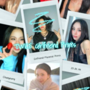 Kpop•Girlfriend Style Mini Prints | Mini Prints | Custom Kpop Film Prints | Kpop Instant Mini Prints | Kpop Instant Film Prints