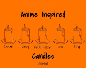 Anime Candles/Wax Melts