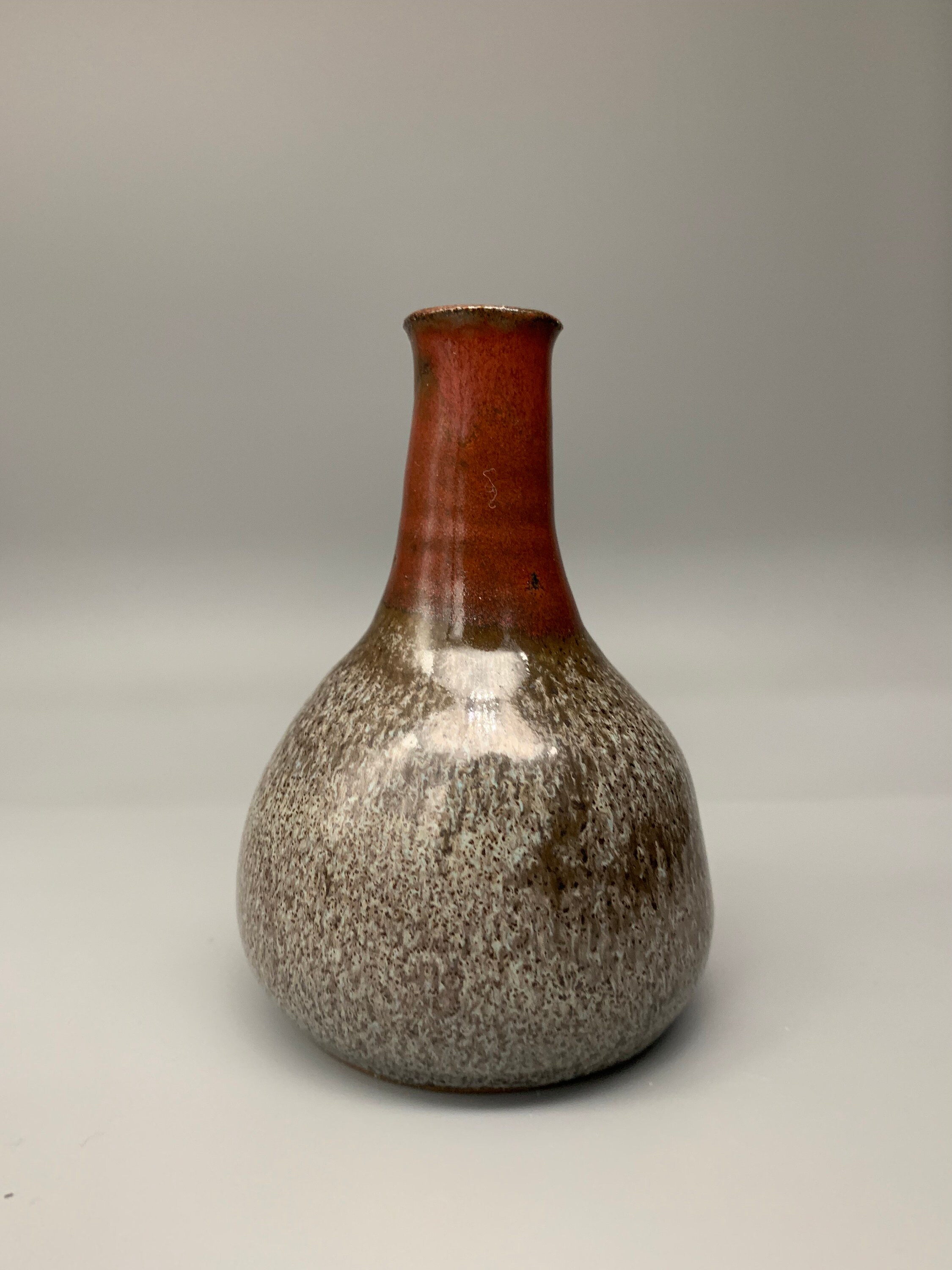 Ceramic Vase Small Bud Vase Rustic Handmade Red and Etsy UK