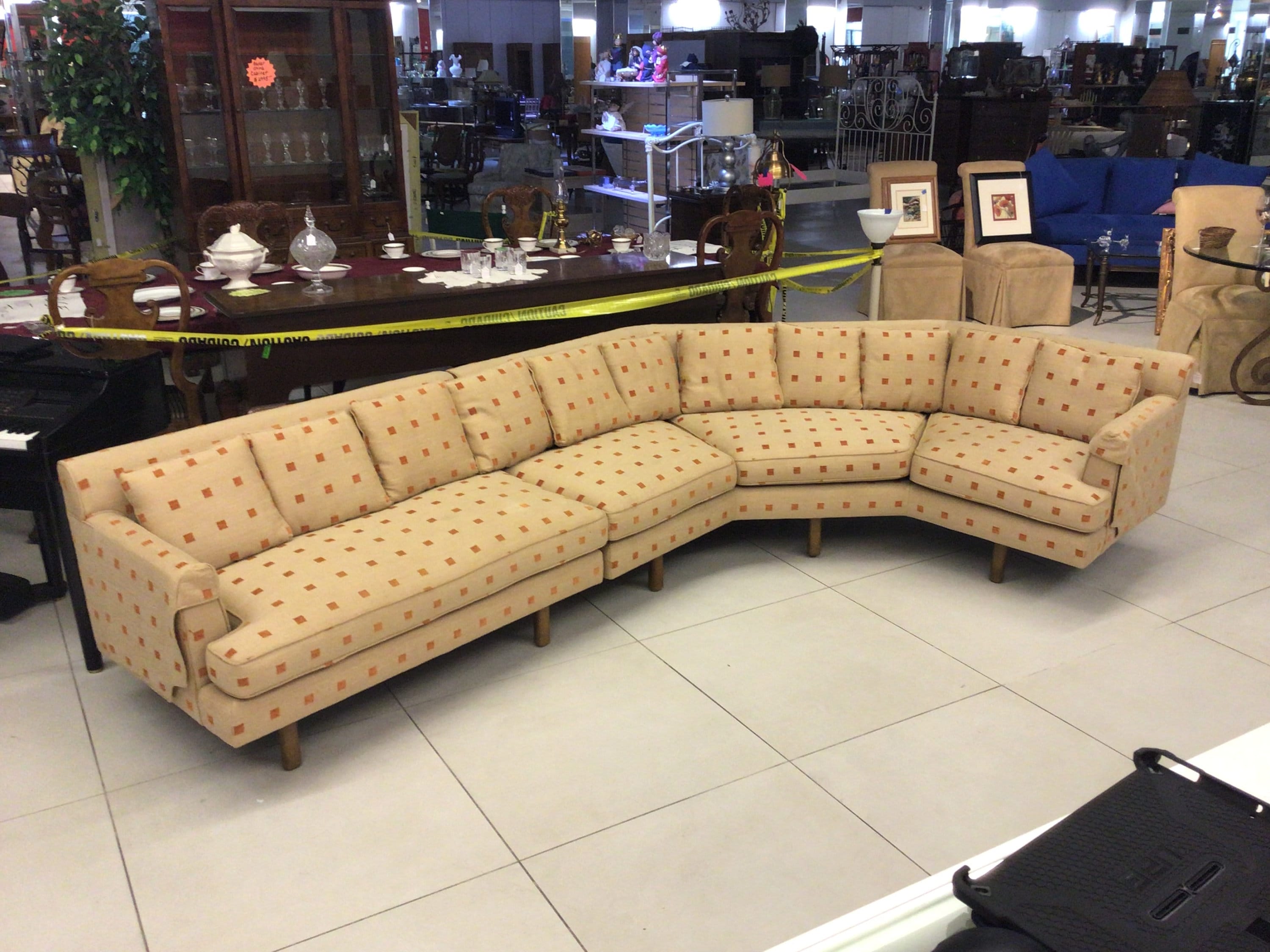 1950s sectional sofa best sale