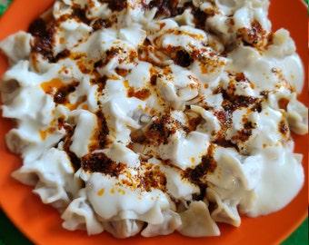 Homemade Traditional Turkish Manti Ravioli | Ships from the U.S! | 4 lbs per order