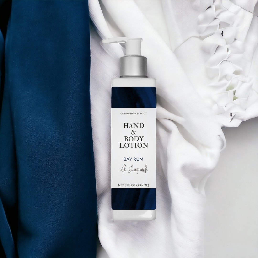 Sheep Milk Lotion // Bay Rum // Moisturizing Lotion Goat Etsy