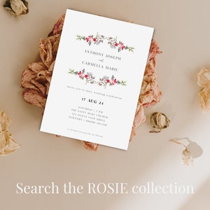 Wedding Invitation ROSIE imagem 3