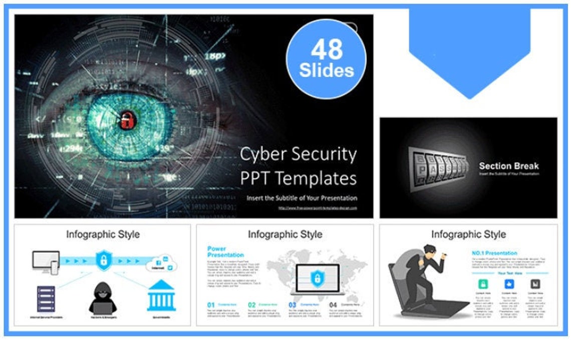 cyber security presentation template