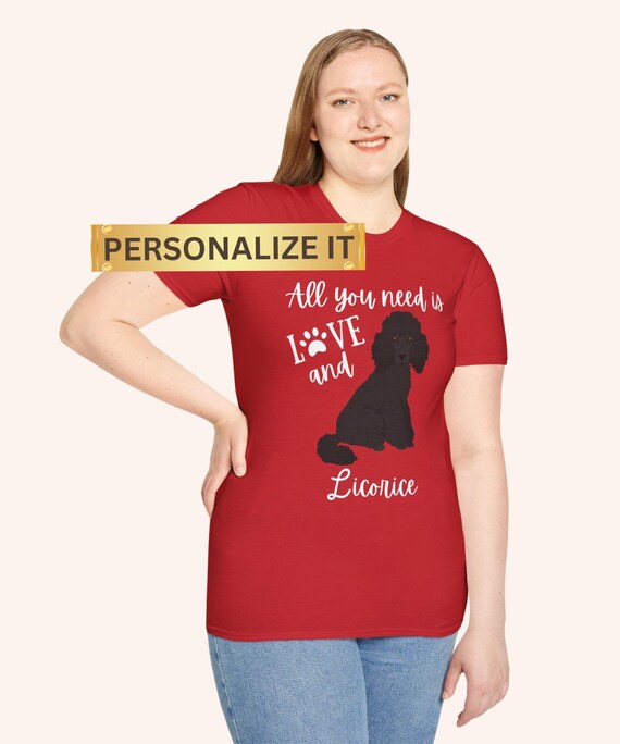 Red Poodle Mom T-Shirt Gift For Women Red Poodle Mom T-Shirt Gift For Women